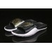 Unisex Air Jordan Hydro 7 Sandals Black White Gold